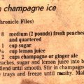 Peach Champagne Ice