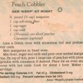 Peach Cobbler
