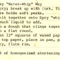 Pie Pastry Sprys Easy Water-Whip way