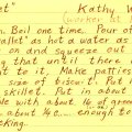 Pok Sallet - Kathy Weir