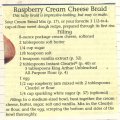 Raspberry Cream Cheese Braid
