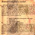 Raspberry Sorbet - Brennanss