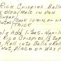 Rice Crispies Balls