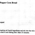 Rosemary and Roasted Pepper Corn Bread