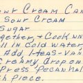 Sour Cream Candy