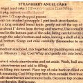 Strawberry Angel Cake