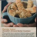 Swedish Almond Butter Cookies