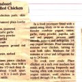 Tandoori Grilled Chicken