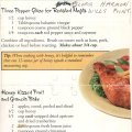 Three Pepper Glaze for Roasted Nutes