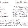Vinaigrette Sauce