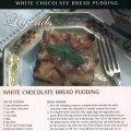 White Chocolate Bread Pudding